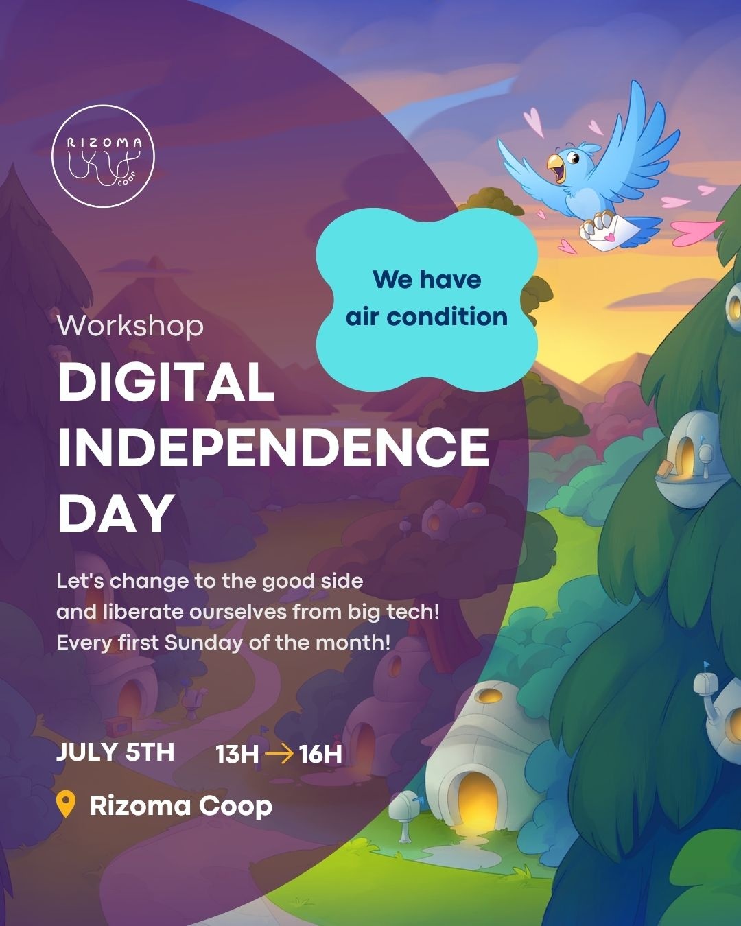 Workshop Digital Independence Day